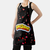 Geweldige typografie schort (Insitu)