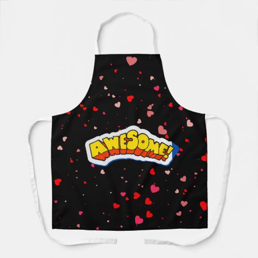 Geweldige typografie schort (Voorkant)