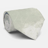 Geweldige uil in de waterverf stropdas (Opgerold)