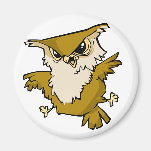 Geweldige uil magneet (Voorkant)