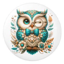 GEWELDIGE UILEN KERAMISCHE KNOP