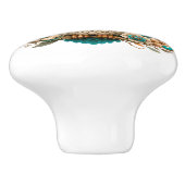 GEWELDIGE UILEN KERAMISCHE KNOP (Zijkant)