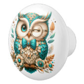 GEWELDIGE UILEN KERAMISCHE KNOP (Rechts)