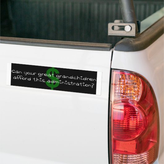 Geweldige uitgaven voor hoffelijkheid bumpersticker (Op Truck)