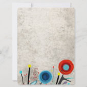 Geweldige uitnodiging tot huwelijk Rupydetequila (Achterkant)