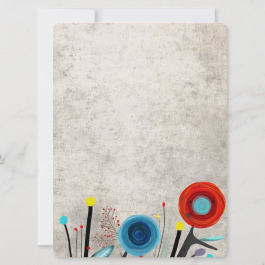 Geweldige uitnodiging tot huwelijk Rupydetequila (Achterkant)