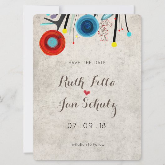 Geweldige uitnodiging tot huwelijk Rupydetequila (Voorkant)