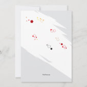 Geweldige Uitnodiging van de Speler van de Voetbal (Achterkant)