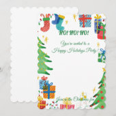 Geweldige uitnodiging voor vrienden en familie (Voorkant / Achterkant)