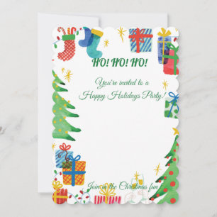 Geweldige uitnodiging voor vrienden en familie