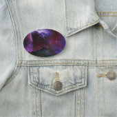 Geweldige uitwendig ruimtepatroon naamplaatje (In situ)