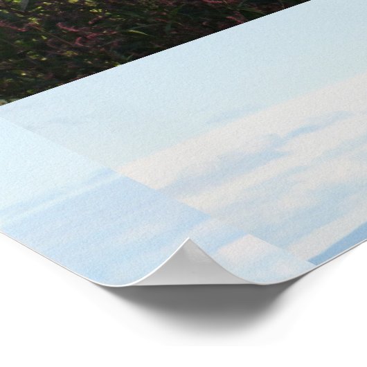 Geweldige Uitzicht van winnipesaukee Poster (Hoek)