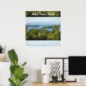 Geweldige Uitzicht van winnipesaukee Poster (Thuiskantoor)