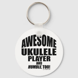 Geweldige Ukulele Player Sleutelhanger