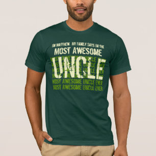 Geweldige UNCLE-T-shirt ooit voor hem V03 T-shirt