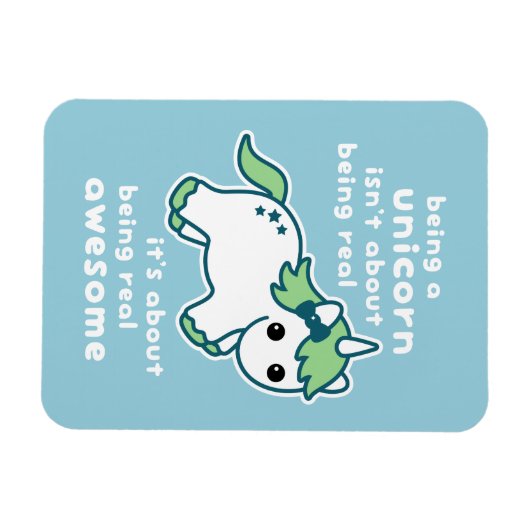 Geweldige Unicorn Magneet (Horizontaal)