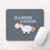 Geweldige Unicorn Mousepad Muismat (Met muis)