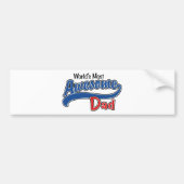 Geweldige vader bumpersticker (Voorkant)