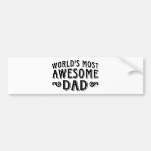 Geweldige vader bumpersticker