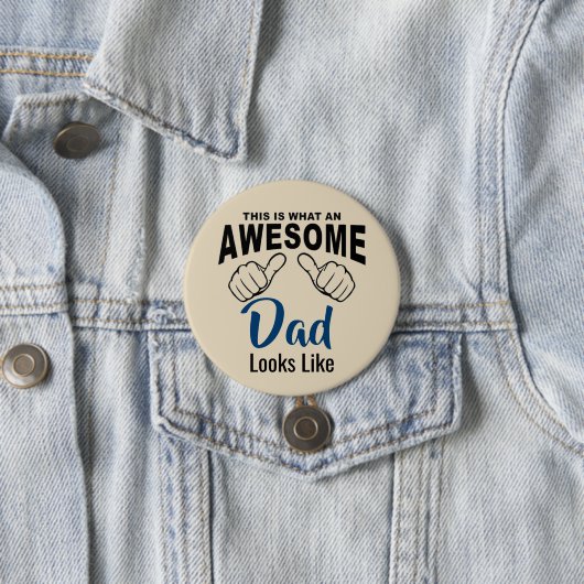 Geweldige vader Button (In situ)