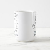 Geweldige vader Chaos King - Grappig Vaderdag cade Koffiemok (Center)