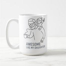 Geweldige vader Chaos King - Grappig Vaderdag cade Koffiemok