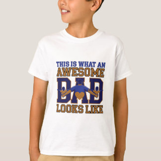 GEWELDIGE vader Dit is hoe een vader eruit ziet al T-shirt