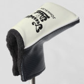 Geweldige vader Grappig Vaders dag cadeau voor vad Golfheadcover (3/4 voorkant)