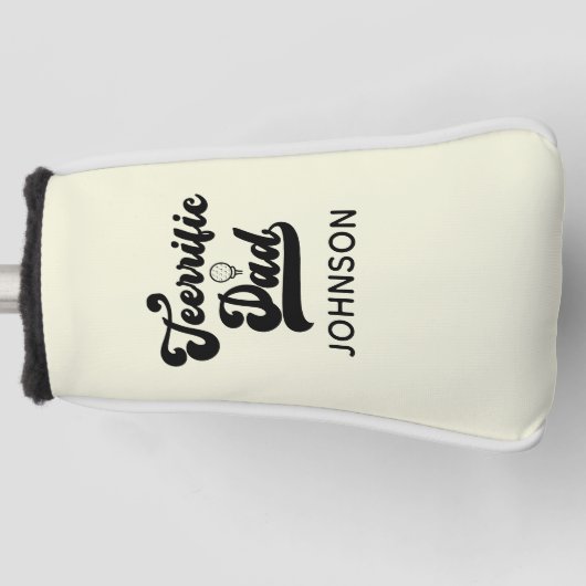 Geweldige vader Grappig Vaders dag cadeau voor vad Golfheadcover (Voorkant)