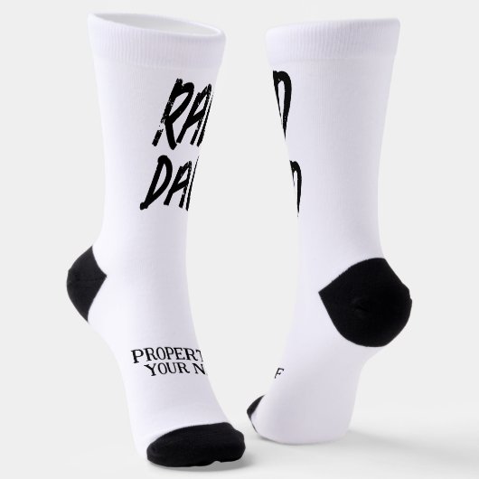 Geweldige vader grappige sport sokken cadeau voor  (Gebogen)