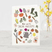 Geweldige vader horen kaart (Gele Bloem)