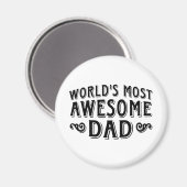 Geweldige vader magneet (Voorkant / Achterkant)