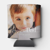 Geweldige vader sinds 20XX Moderne Eenvoudige eleg Blikjeskoeler (Achterkant)