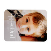 Geweldige vader sinds 20XX Moderne Eenvoudige eleg Magneet (Horizontaal)