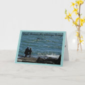 Geweldige vader Vaderdag Kaart (Gele Bloem)