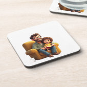 Geweldige vaderdag bier onderzetter (Linkerzijde)