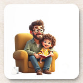 Geweldige vaderdag bier onderzetter (Voorkant)