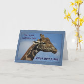 Geweldige Vaderdag Kaart (Gele Bloem)