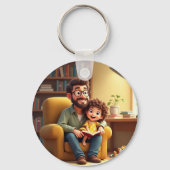 Geweldige vaderdag sleutelhanger (Achterkant)