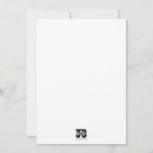 Geweldige vaders feestdagenkaart (Achterkant)