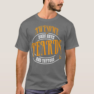 Geweldige vaders hebben attooien en vaders dag a t-shirt