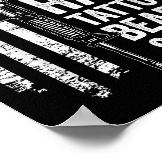 Geweldige vaders hebben Tattoos baarden & amp; Pis Poster (Hoek)