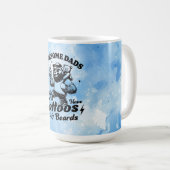 Geweldige vaders hebben Tattoos en baarden Koffiemok (Voorkant rechts)