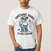 Geweldige vaders t-shirt (Voorkant)