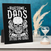 Geweldige vaders: Tattoos & baarden regel Fotoplaat (Zijkant)