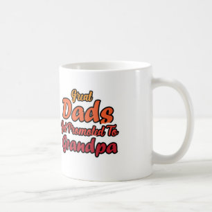 Geweldige vaders worden gepromoveerd tot opa Retro Koffiemok