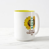 Geweldige Valentijnsdag Tweekleurige Koffiemok (Voorkant rechts)