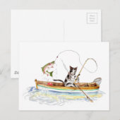 Geweldige vangst! briefkaart (Voorkant / Achterkant)