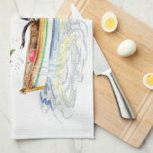 Geweldige vangst! theedoek (Quarter Fold)