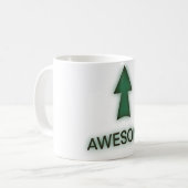 Geweldige vent koffiemok (Voorkant links)